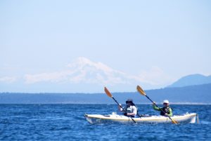 San Juan sea kayaking trip